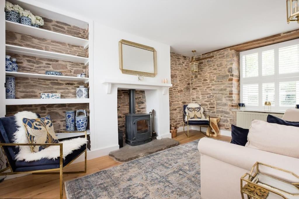 Luxury Cottage Near Hay-On-Wye Llanigon Экстерьер фото